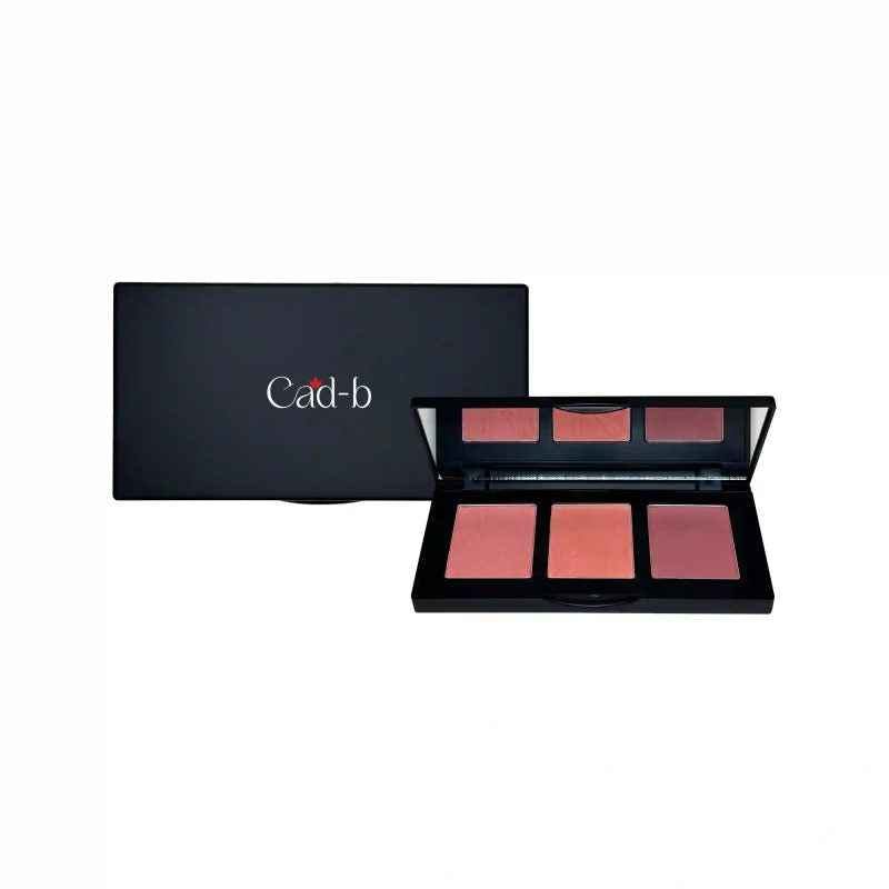 Blush Palette – Kissable – KBL31 | 3 Shades, Jojoba Oil Infused, Buildable Matte Finish