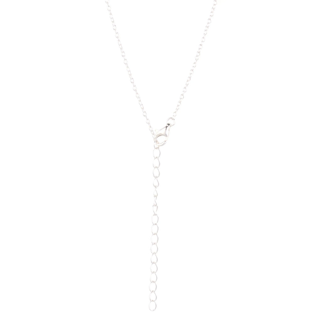 925 Sterling Silver Necklace Red Heart Pendant-3