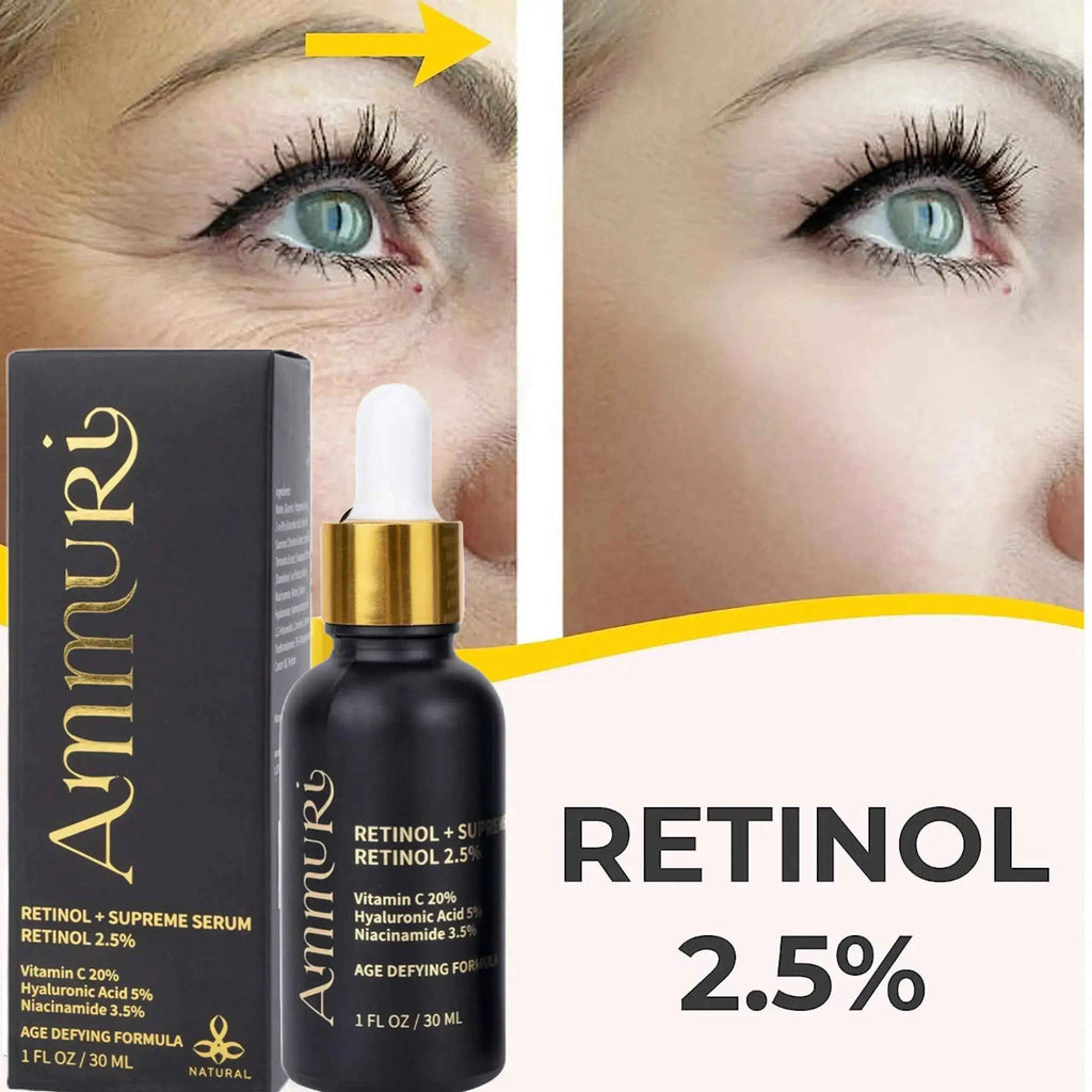 Pro-Retinol 2.5% Face Serum for Anti-Ageing & Skin Renewal | Ammuri