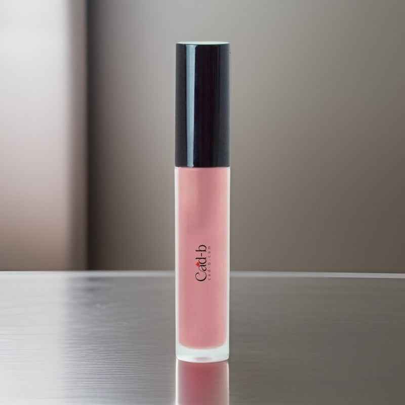 Lip Gloss Tropical - Hydrating Sheer Coral-Pink Lip Gloss with High Shine & Shimmer Finish - Vegan, Paraben-Free | CAD B | LG27