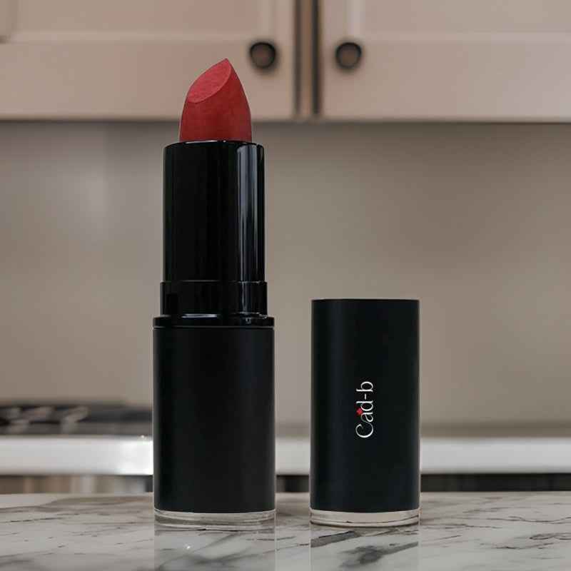 Lipstick – Fire Cracker Red – P027 | Bold Hydrating Finish | Paraben-Free & Cruelty-Free