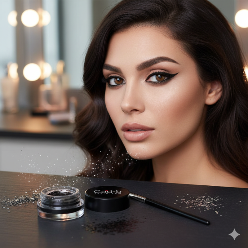 Long Wear Smudge Proof Gel Eyeliner – Eggplant (EG1002) | Creamy, Waterproof Eye Liner | Vegan, Paraben-Free, Cruelty-Free