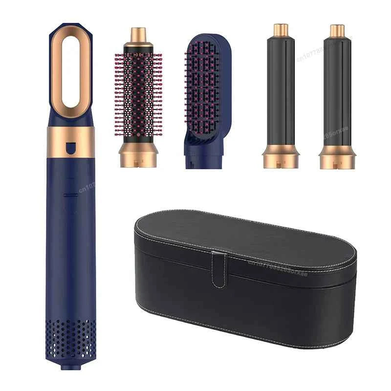 5-in-1 Professional Hair Styler and Dryer Hot Air Styler Comb
