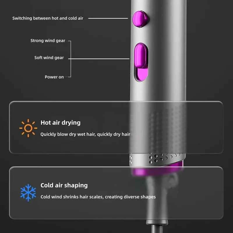 Hair Dryer with High Power Foldable Travel (1800W)