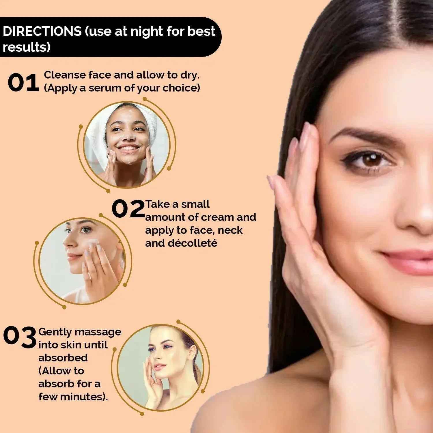 Apple Stem Cell Age Reverse Cream for Wrinkles & Skin Renewal | Ammuri