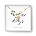 14K Gold Plated Solitaire Necklace