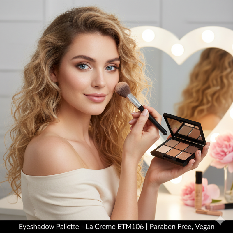 Eyeshadow Palette - La Creme ETM106 | Paraben Free, Vegan
