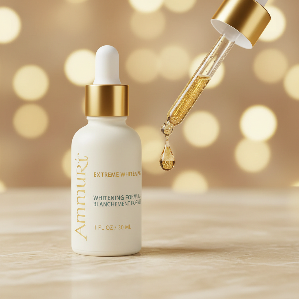 Brightening Face Serum with Kojic Acid & Alpha Arbutin for Dark Spots & Even Skin Tone (30ml) | Ammuri-2