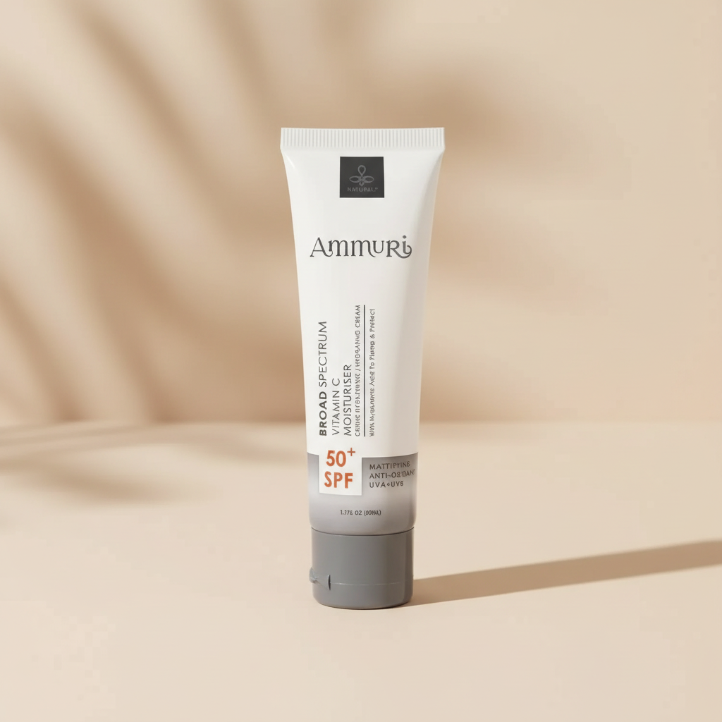 Vitamin C Day Cream SPF 50 for Brightening & Sun Protection | Ammuri-0