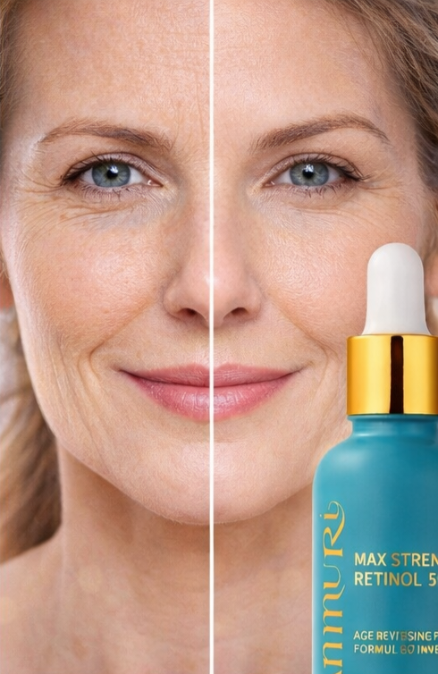 Retinol MAX 5% Anti-Ageing Serum for Youthful & Firm Skin | Ammuri-4