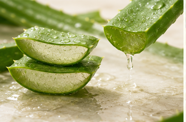 Organic Aloe Vera Gel Set for Face, Hair & Body Soothing | Ammuri-4
