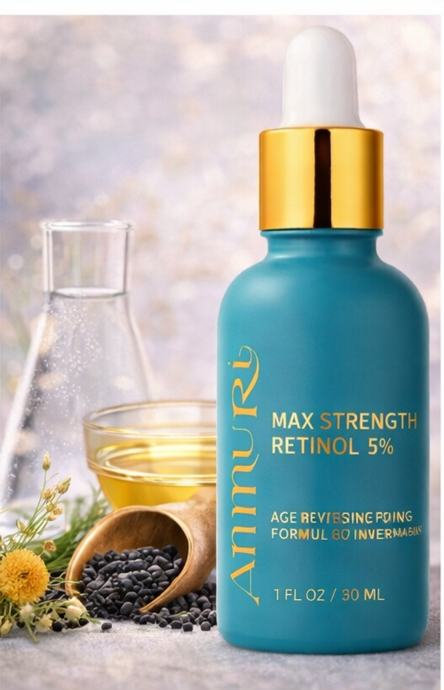 Retinol MAX 5% Anti-Ageing Serum for Youthful & Firm Skin | Ammuri-2